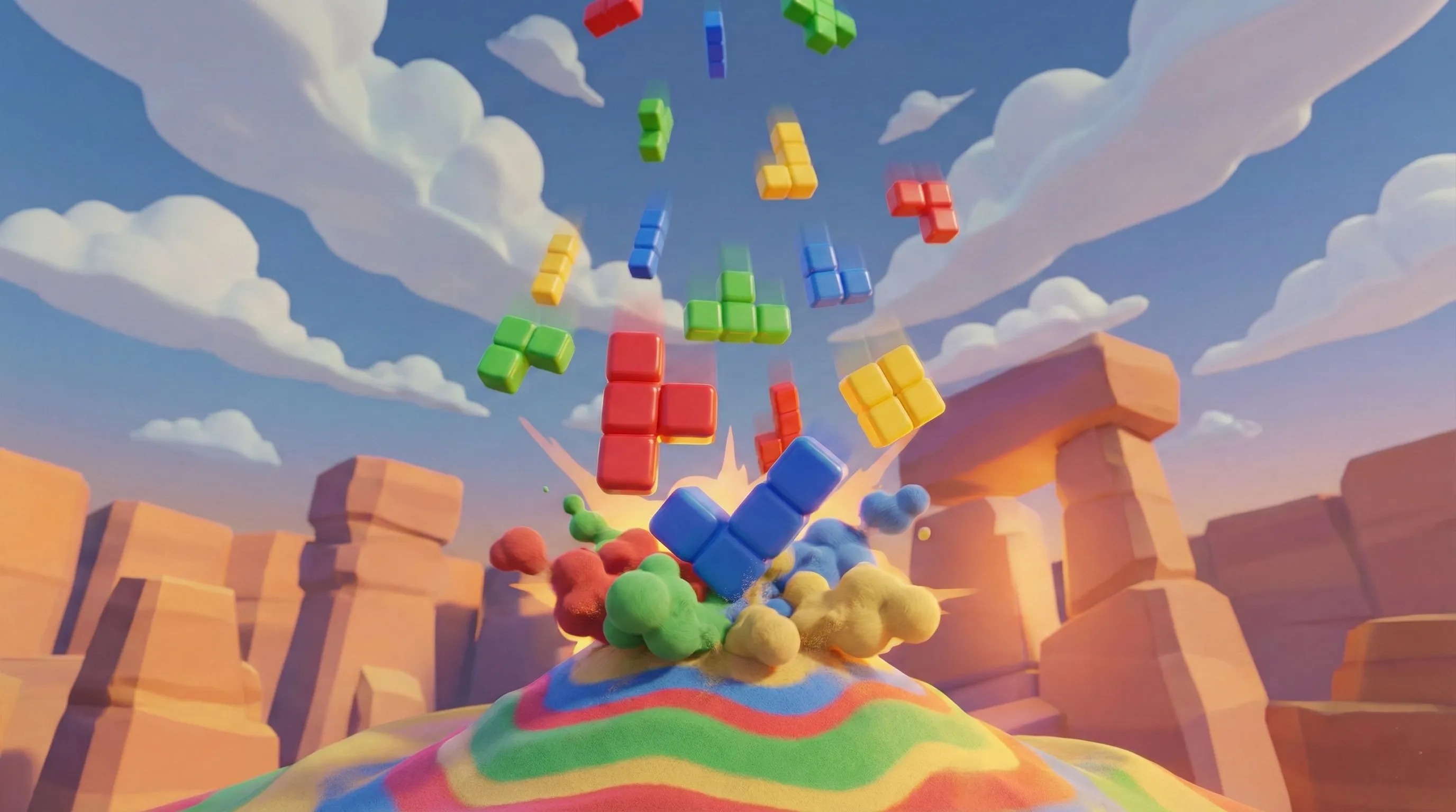Tetris : Sypačka